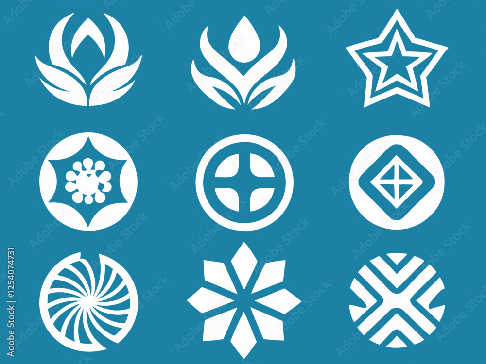 Minimalist Logo Symbol Set Unique Simple Logo Designs Minimalist Logo Symbol Set Unique Simple Logo Designs