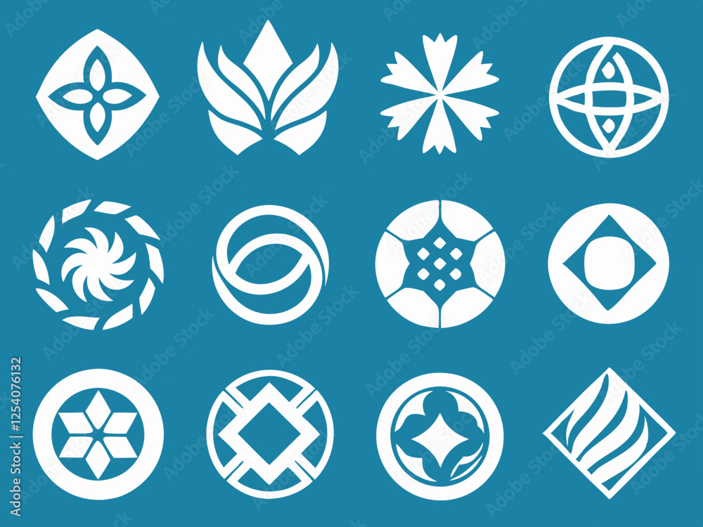 Minimalist Logo Symbol Set Unique Simple Logo Designs Minimalist Logo Symbol Set Unique Simple Logo Designs