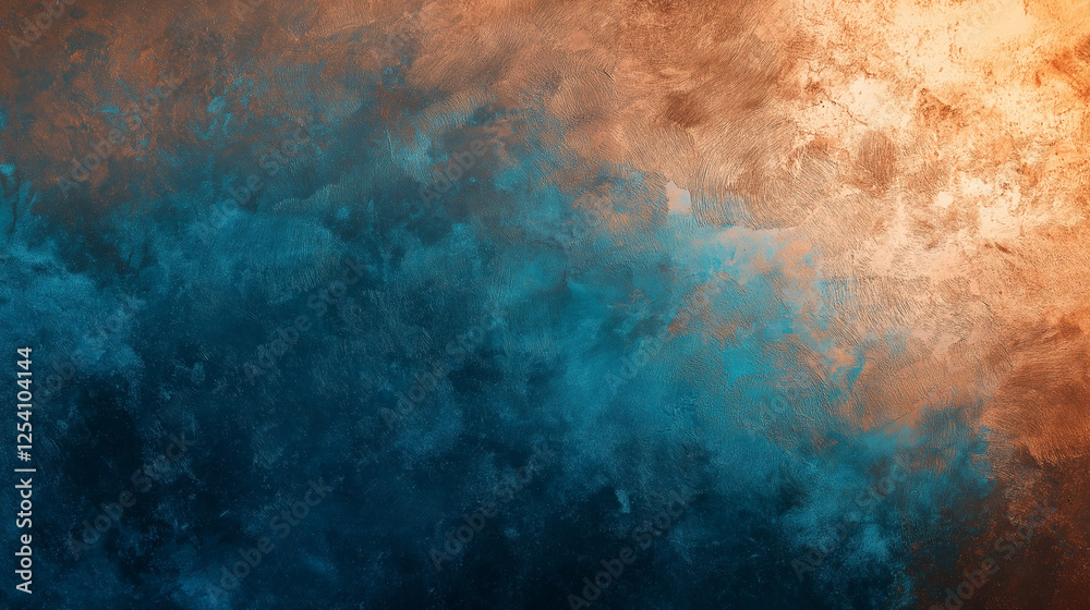 Fototapeta premium grunge background with blue paint