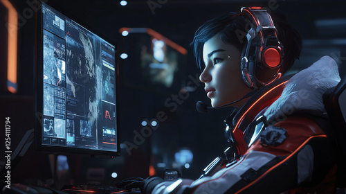 A live AI translation system for online gaming, allowing players from different countries to communicate in real-time by automatically translating in-game voice chat. photo