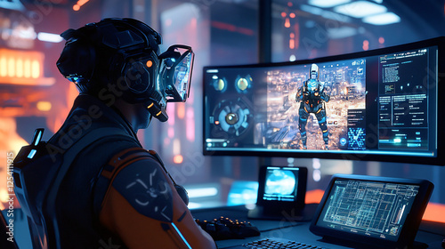 A live AI translation system for online gaming, allowing players from different countries to communicate in real-time by automatically translating in-game voice chat. photo