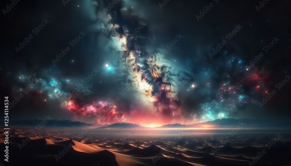 Fototapeta premium abstract space background