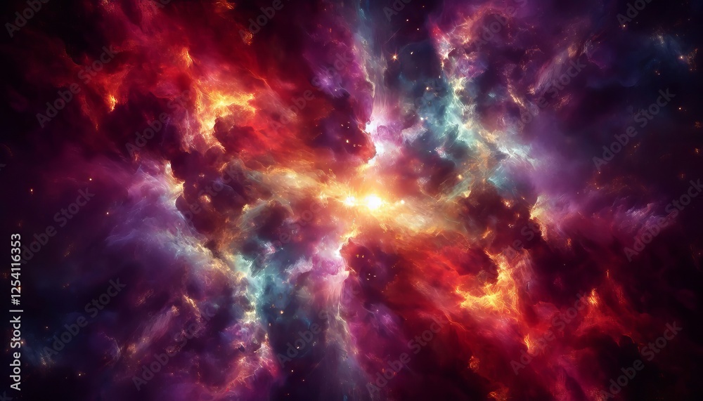 Obraz premium abstract space background