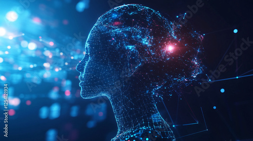 A virtual language assistant powered by AI, providing real-time translations for students during online learning sessions with peers from different countries.