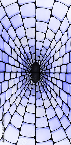 abstract background made of cubes