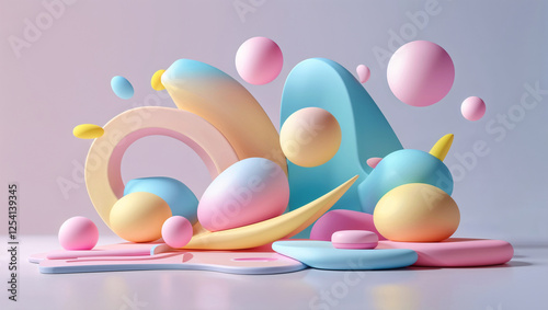 colorfun 3d background photo