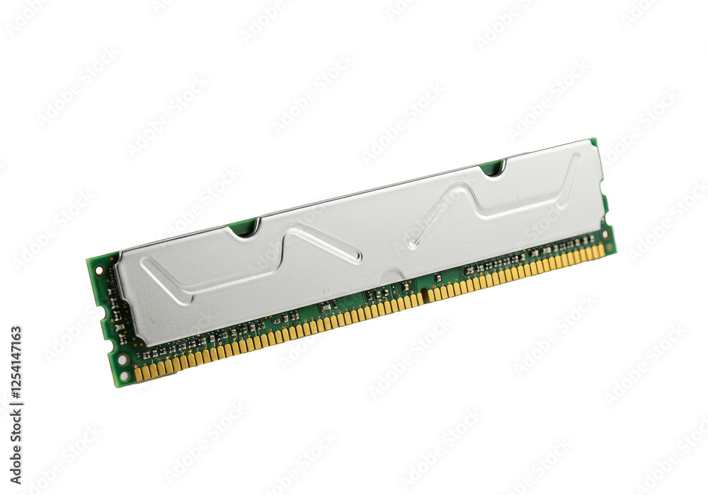 Computer RAM isolated on white background Computer RAM isolated on white background