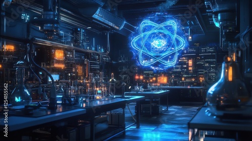 Quantum System Glowing with Holographic Circuits