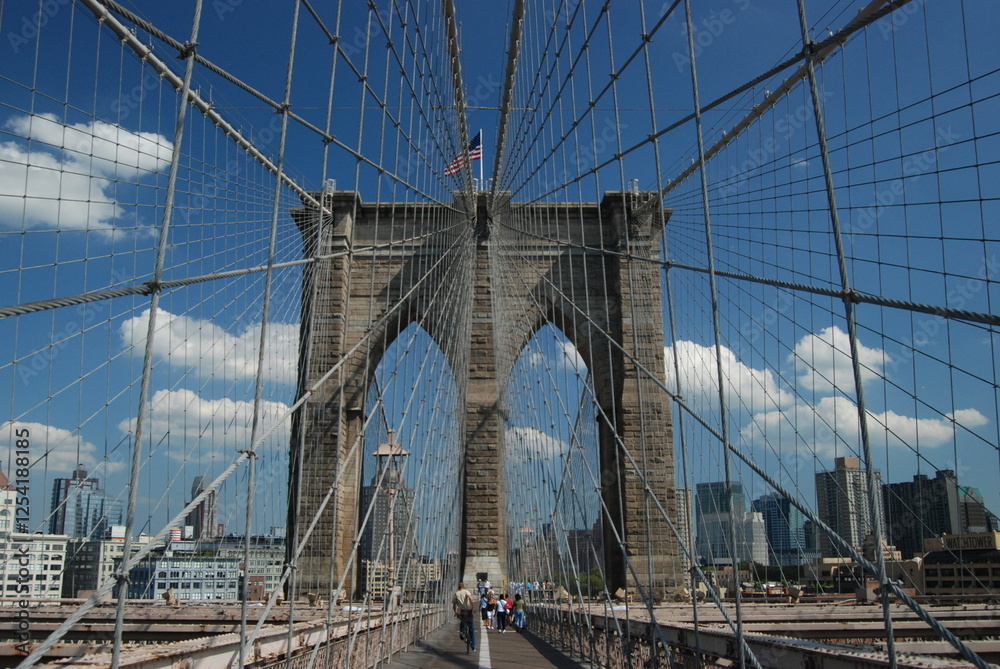 Fototapeta premium brooklyn bridge new york city