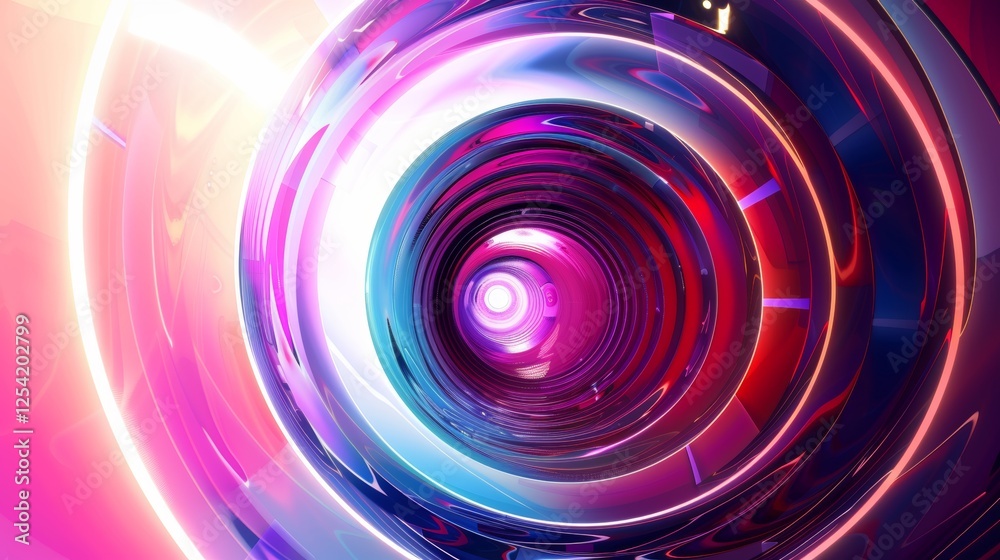 A vibrant spiral design with a glowing core, perfect for modern art and stunning digital backgrounds A vibrant spiral design with a glowing core, perfect for modern art and stunning digital backgrounds