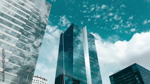 Modern buildings in São Paulo, Brazil