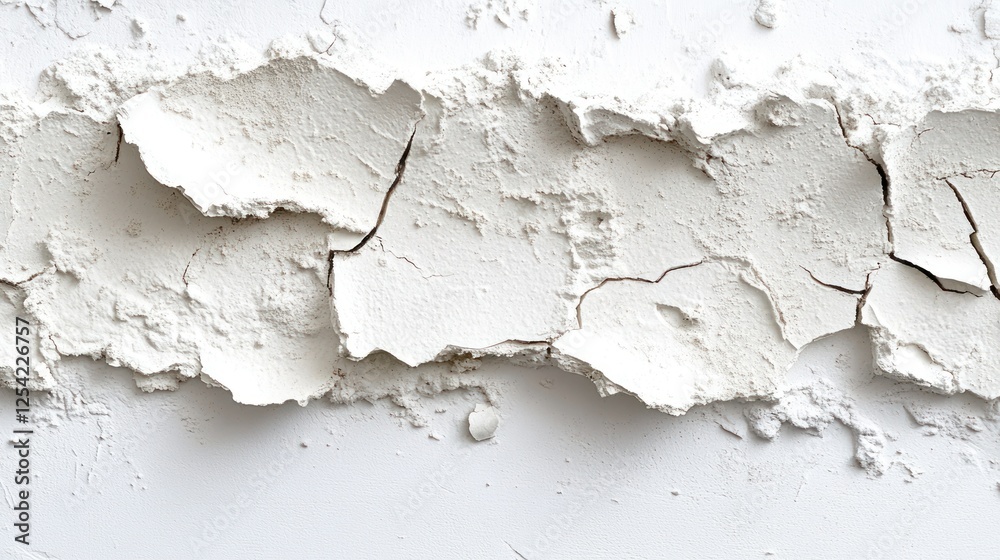 Obraz premium White Powder Texture on a Surface