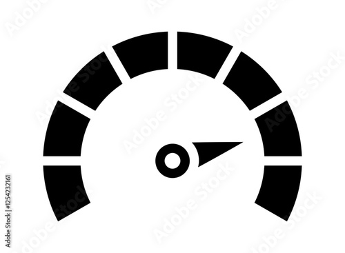 Speedometer, tachometer icon