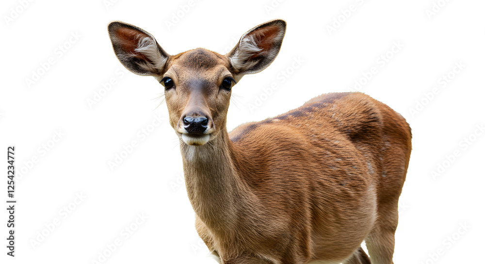 Fototapeta premium deer isolated on white