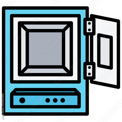 Annealing Hardware Outline Color Icon