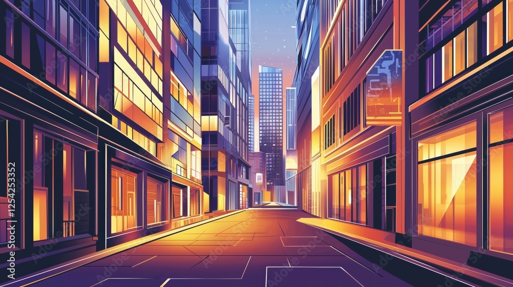 Abstract background in concept of artificial intelligence