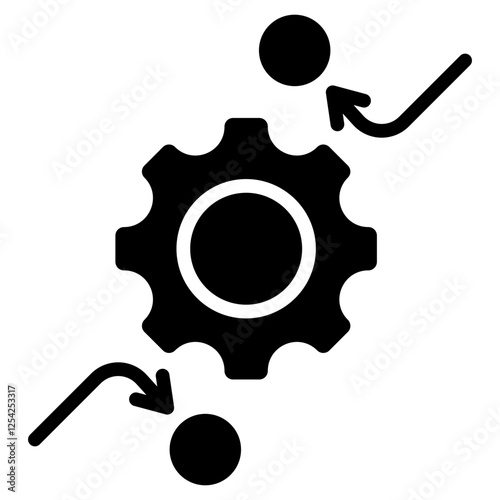 Decoherence Glyph Icon