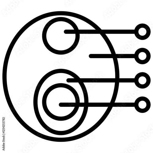 Quantum Complexity Theory Outline Icon