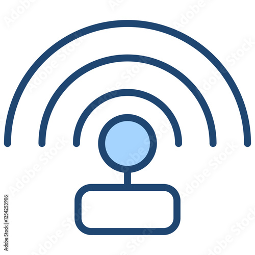 Sensors Blue Icon