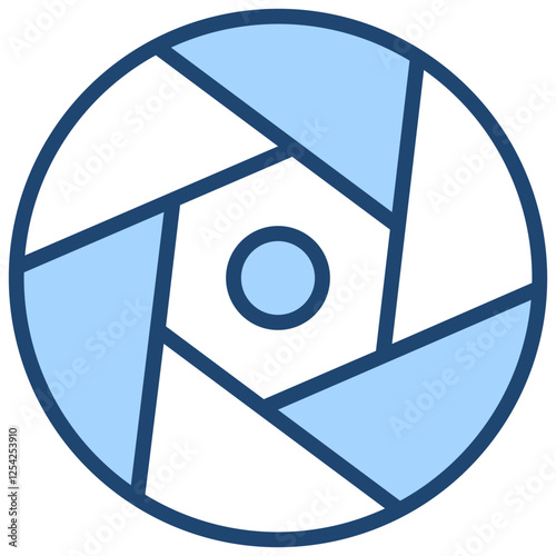 Cameras Blue Icon