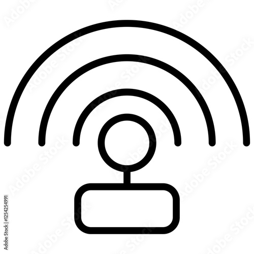 Sensors Outline Icon