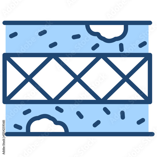 Angioplasty Blue Icon