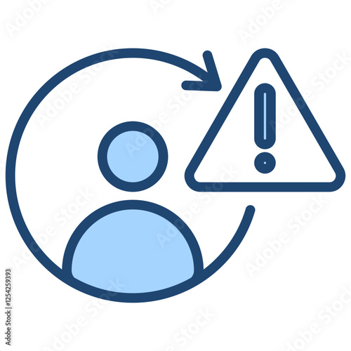Lifestyle Factors Blue Icon