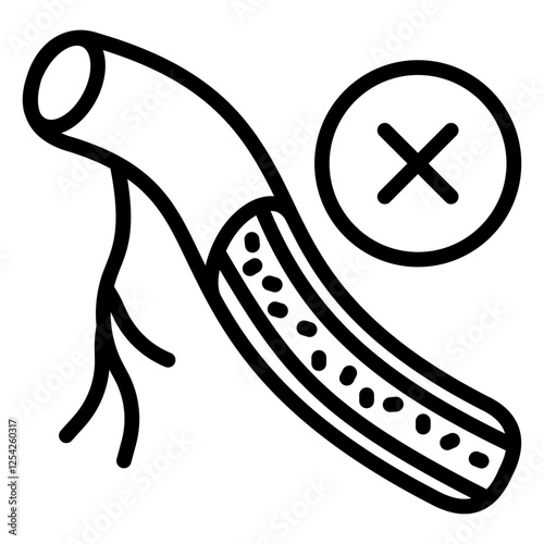 Atherosclerosis Outline Icon