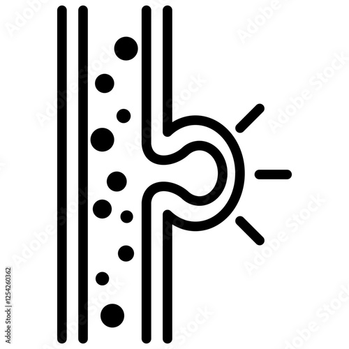 Aneurysm Outline Icon