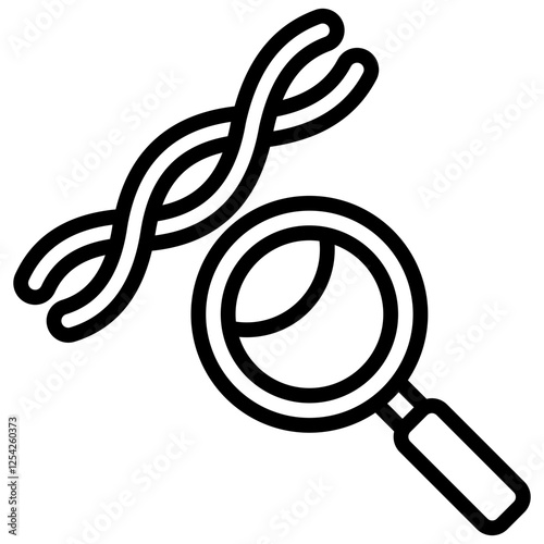 Genetics Outline Icon