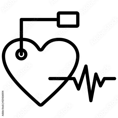 Pacemaker Outline Icon