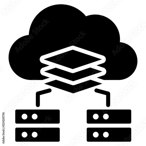 Virtualization Glyph Icon