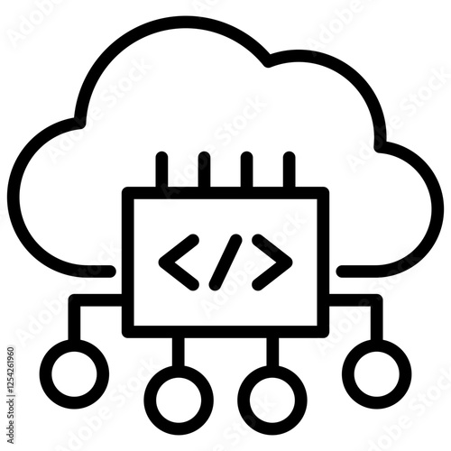 Firmware Outline Icon