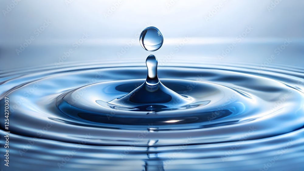 Water Droplet Impacting Still Surface Water Droplet Impacting Still Surface