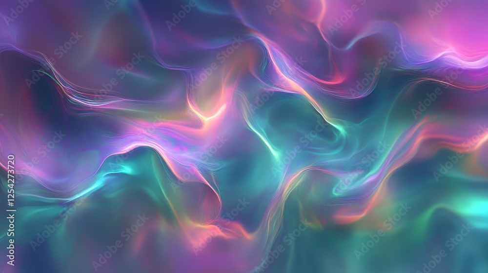 Abstract colorful waves creating a mesmerizing fluid background Abstract colorful waves creating a mesmerizing fluid background