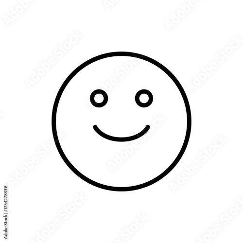Smile icon vector. smile emoticon icon. feedback sign and symbol