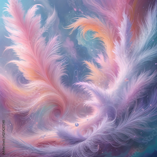 abstract fractal background