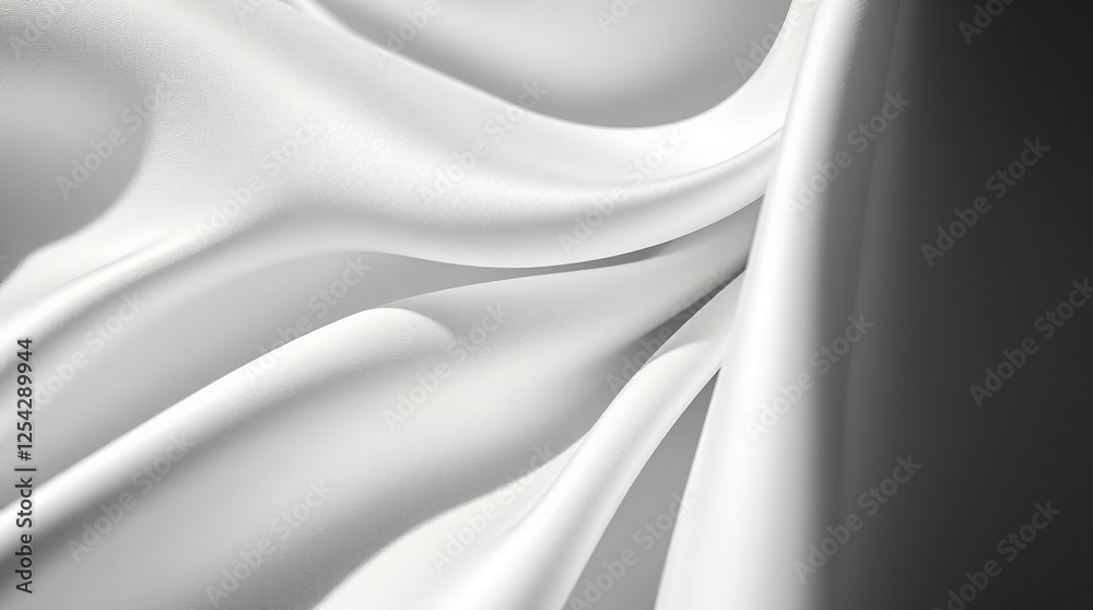 Fototapeta premium white satin background