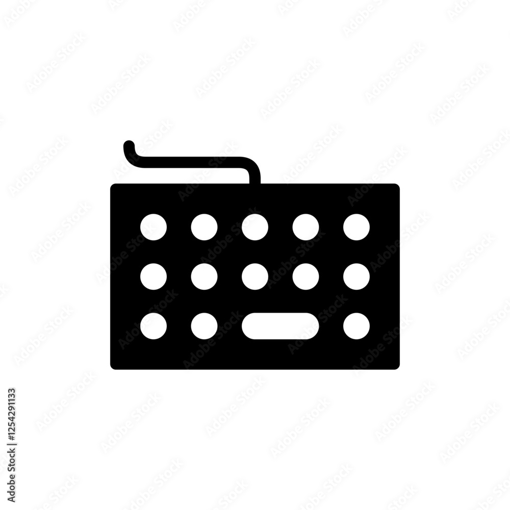 Keyboard icon vector illustration. keyboard sign and symbol Keyboard icon vector illustration. keyboard sign and symbol