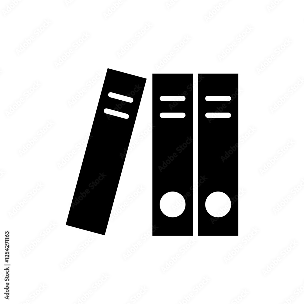 Library icon vector illustration. education sign and symbol Library icon vector illustration. education sign and symbol