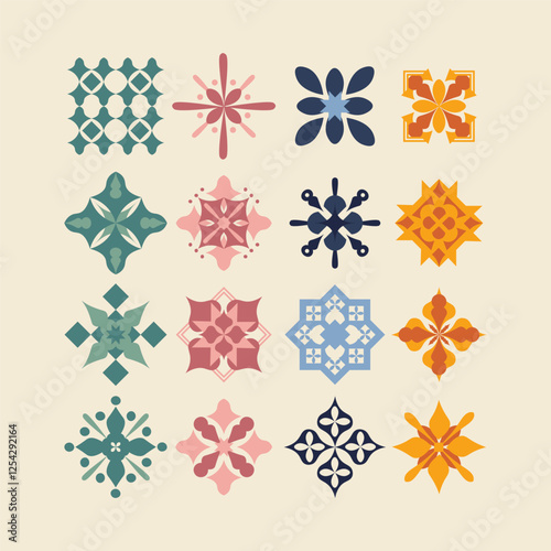 Islamic Muslim Religion Ornament Illustration