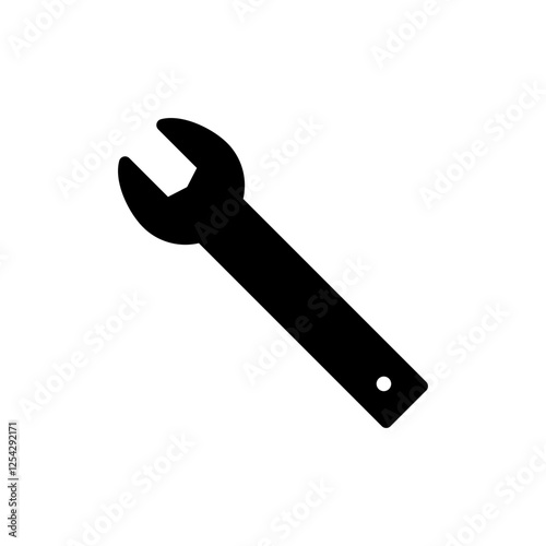 Wrench icon vector illustration. repair icon. tools sign and symbol