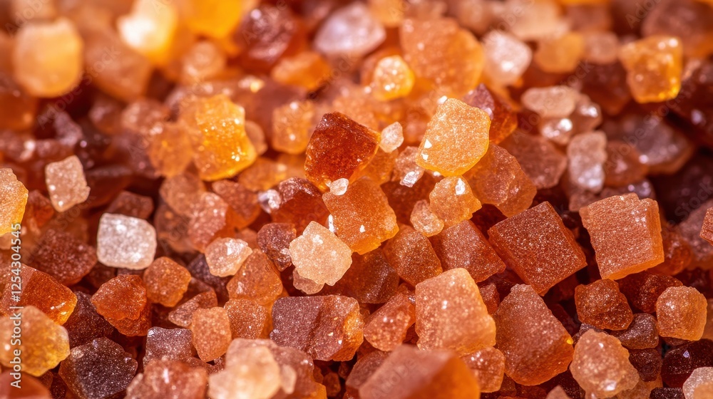 Close-up of natural sea salt crystals showcasing their unique shapes and colors Close-up of natural sea salt crystals showcasing their unique shapes and colors