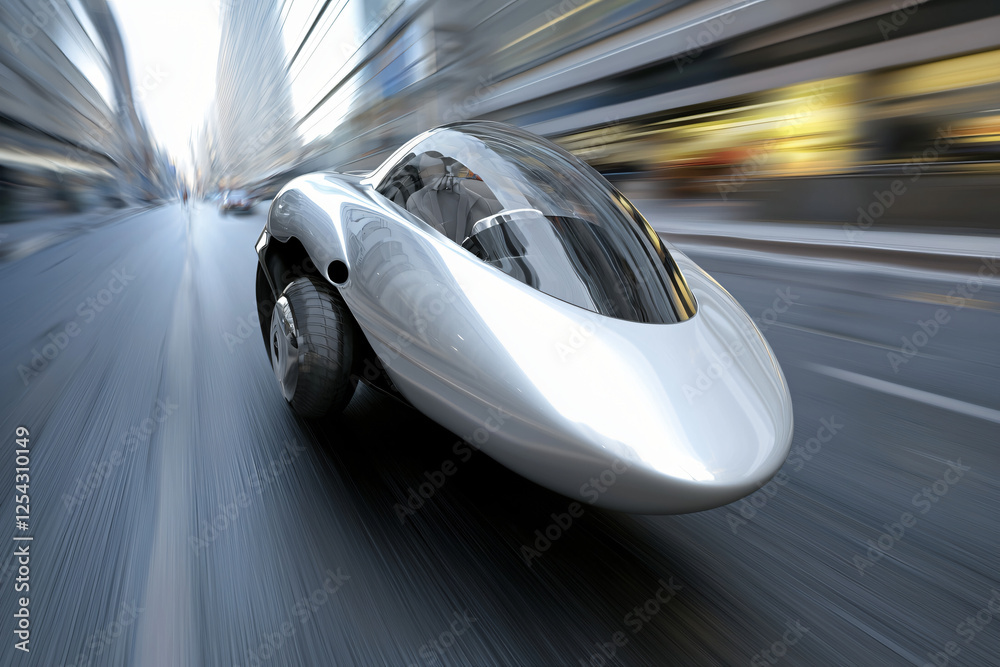 Obraz premium advanced personal transport, detailed features