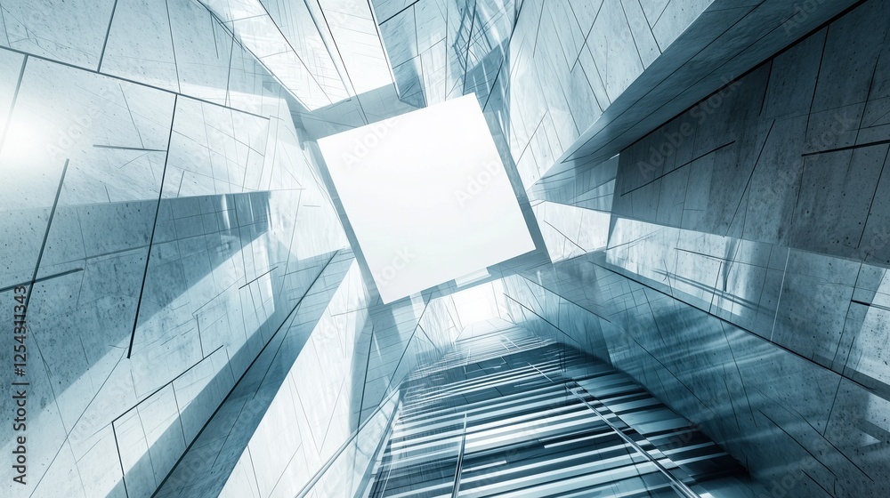 Fototapeta premium Abstract background in concept of artificial intelligence