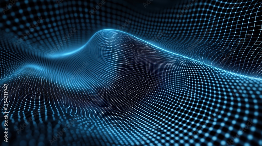 Abstract background in concept of artificial intelligence