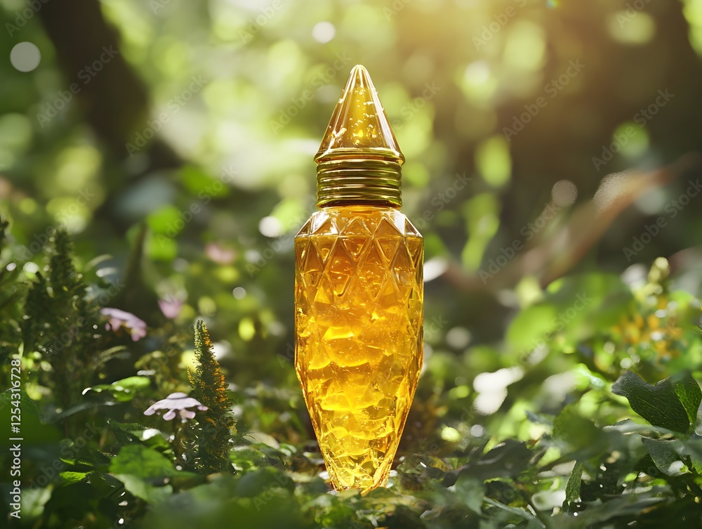 Propolis Ampoule Bottle, generation AI Propolis Ampoule Bottle, generation AI