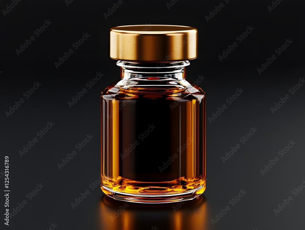 Propolis Ampoule Bottle, generation AI Propolis Ampoule Bottle, generation AI