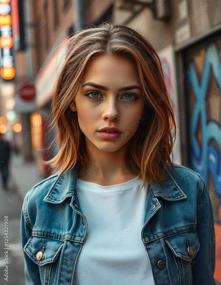 Fototapeta premium Potrait of beautiful women 