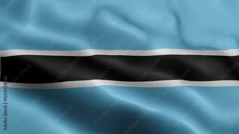 Botswana flag_Front